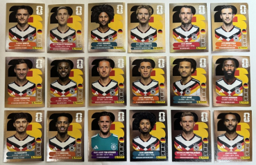 PANINI alle 18 DFB Special Sticker, FIFA WM 2026 Sticker